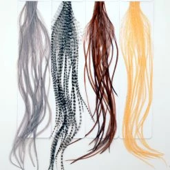 Whiting Farms - 100 Pack Saddle Hackles Dry Fly Packs