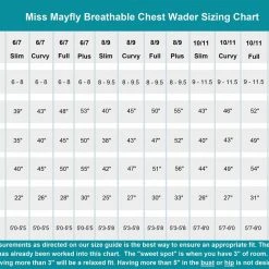 Miss Mayfly Women's Breathable Wader Waders 5 Miss Mayfly Women's Breathable Wader Waders