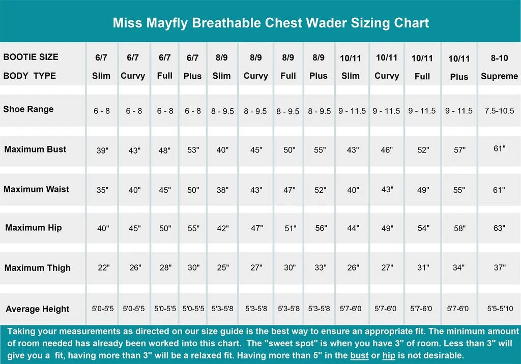 Miss Mayfly Women's Breathable Wader Waders 3 Miss Mayfly Women's Breathable Wader Waders