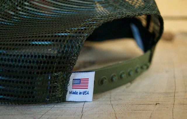 Rising - Trucker Hat – Snap Back – Moss 2 Rising - Trucker Hat – Snap Back – Moss