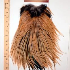 Whiting Farms - Coq De Leon Rooster Saddles (Silver) Tailing