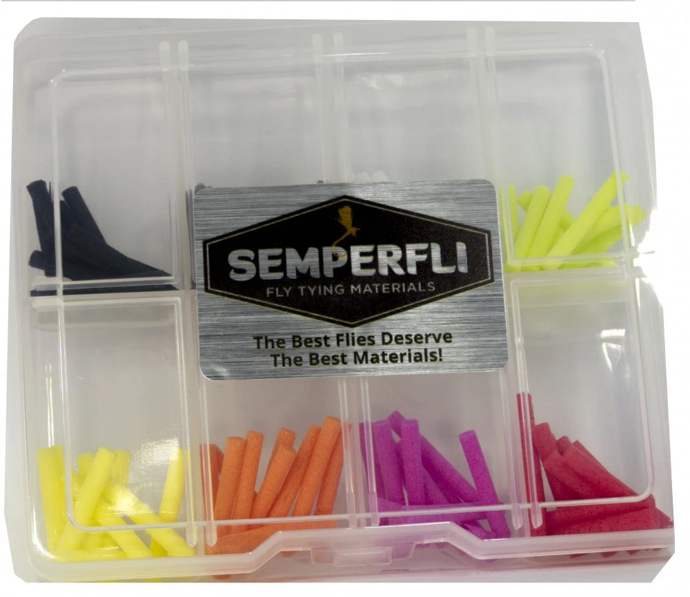 Semperfli Boody Float Tubes (Foam Cylinders) 3 Semperfli Boody Float Tubes (Foam Cylinders)