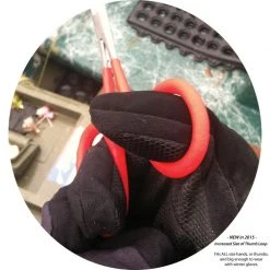 Forceps & Clamps Rising - Bobs Tactical Curved | Forceps W/ Scissors