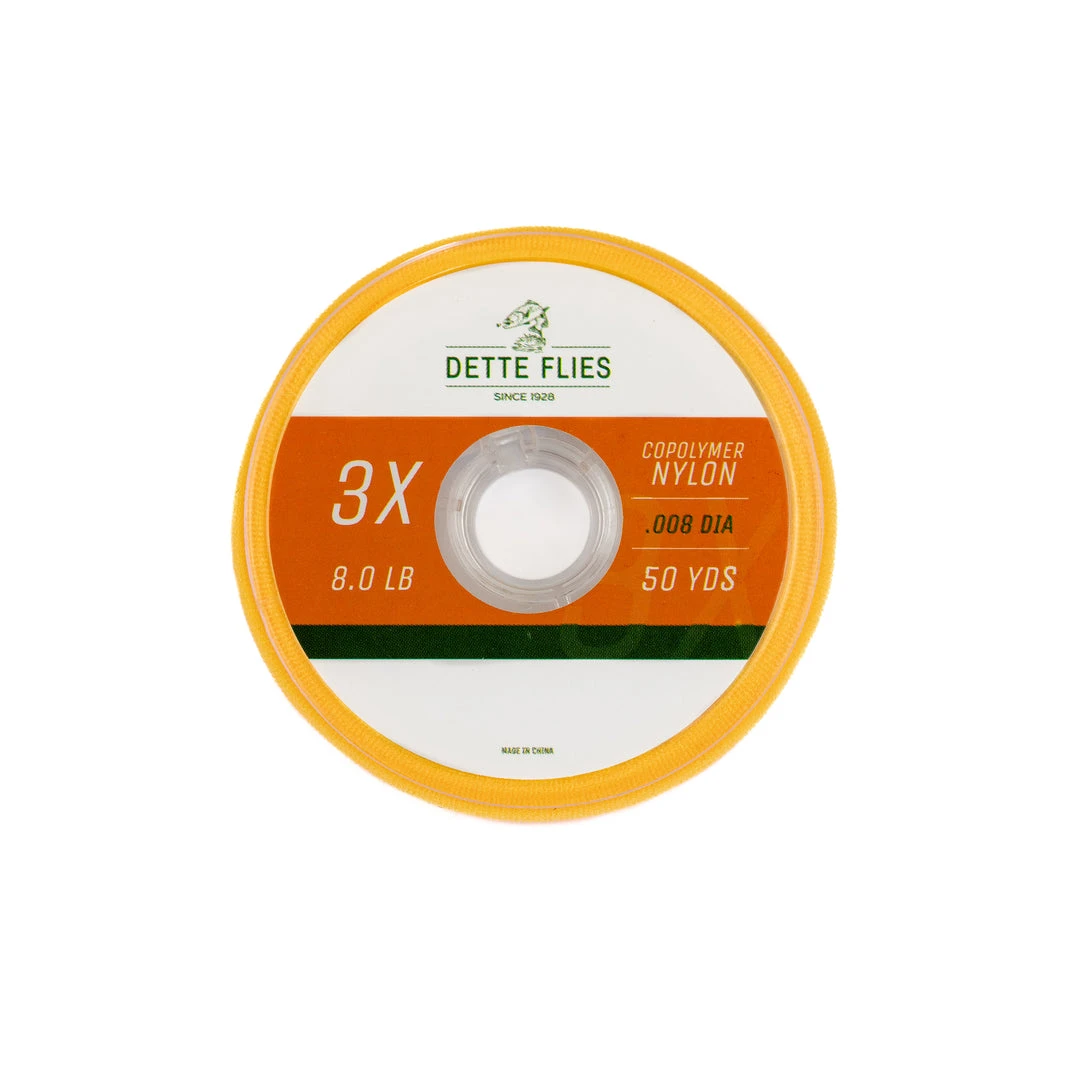 Dette Flies Copolymer Nylon Tippet 4 Dette Flies Copolymer Nylon Tippet
