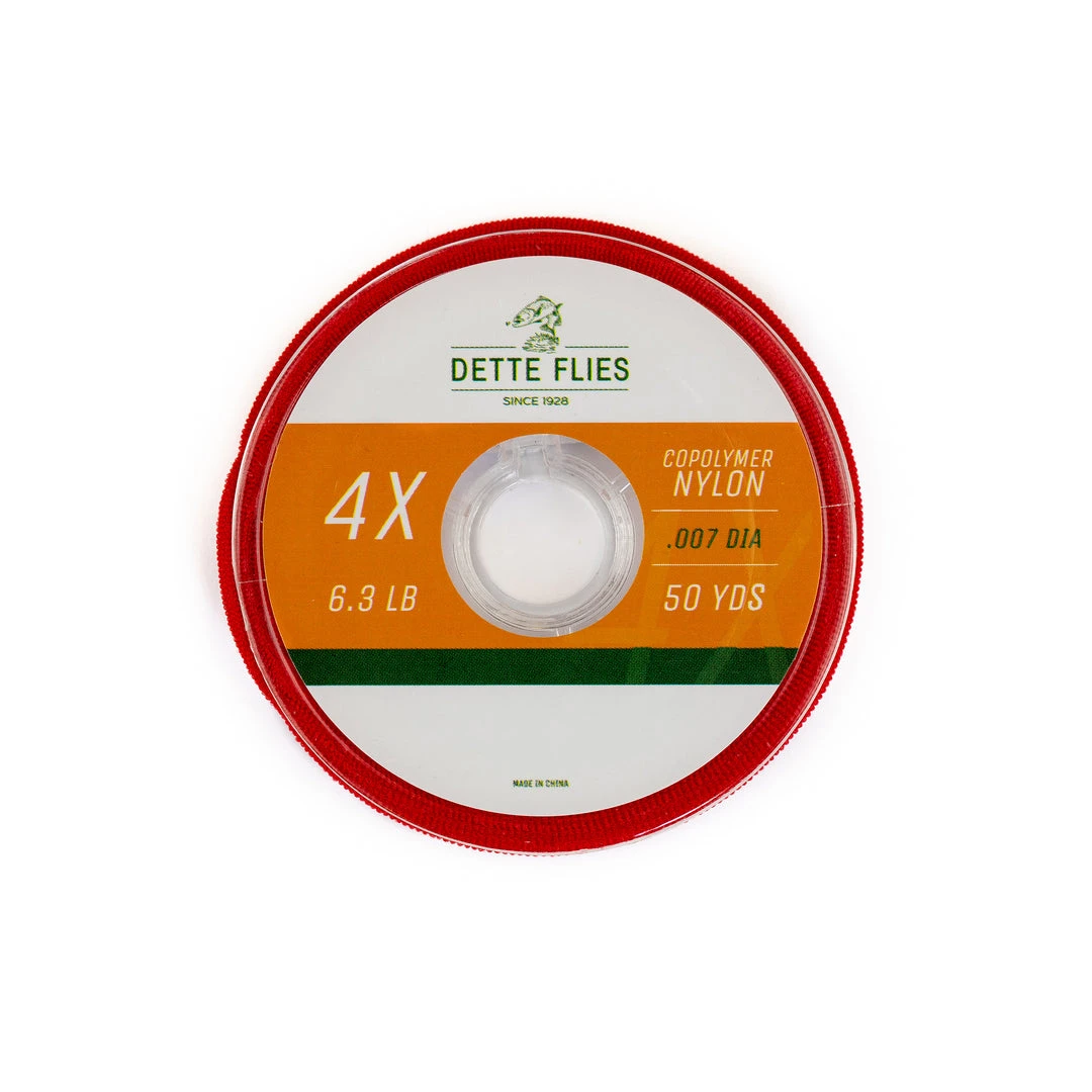 Dette Flies Copolymer Nylon Tippet 1 Dette Flies Copolymer Nylon Tippet