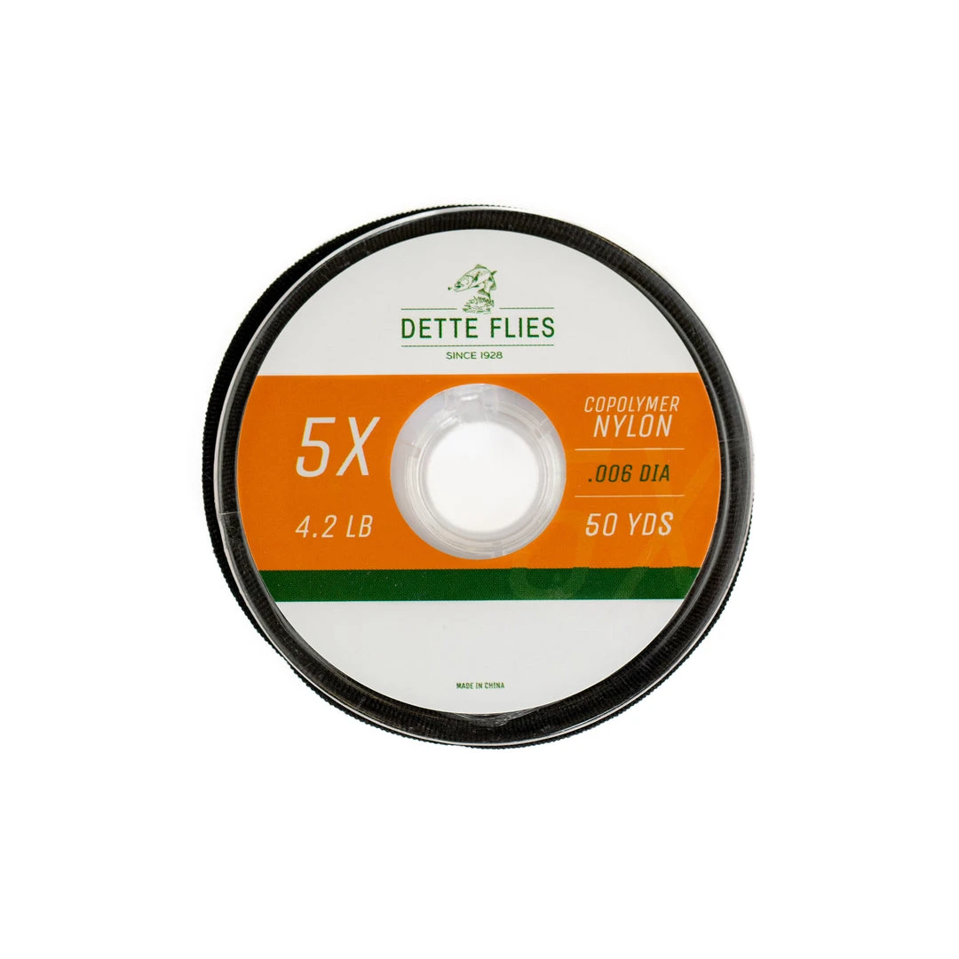 Dette Flies Copolymer Nylon Tippet 2 Dette Flies Copolymer Nylon Tippet