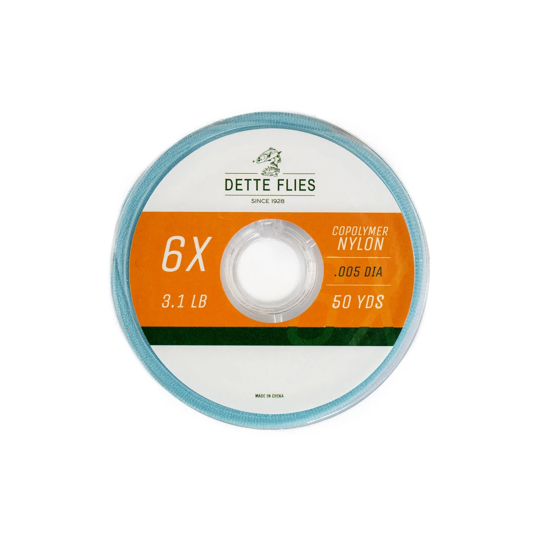 Dette Flies Copolymer Nylon Tippet 3 Dette Flies Copolymer Nylon Tippet
