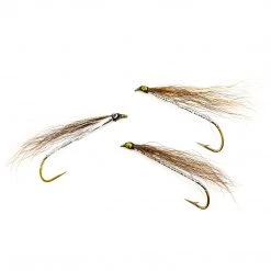 Dette Flies Brown & White Bucktail