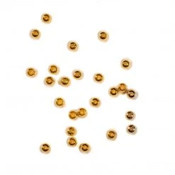 Dette Flies Beads, Cones, Eyes & Masks Dette Countersunk Brass Beads - 100 Pack