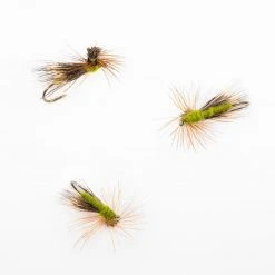 Dette Flies Parachute Caddis - Olive Parachutes