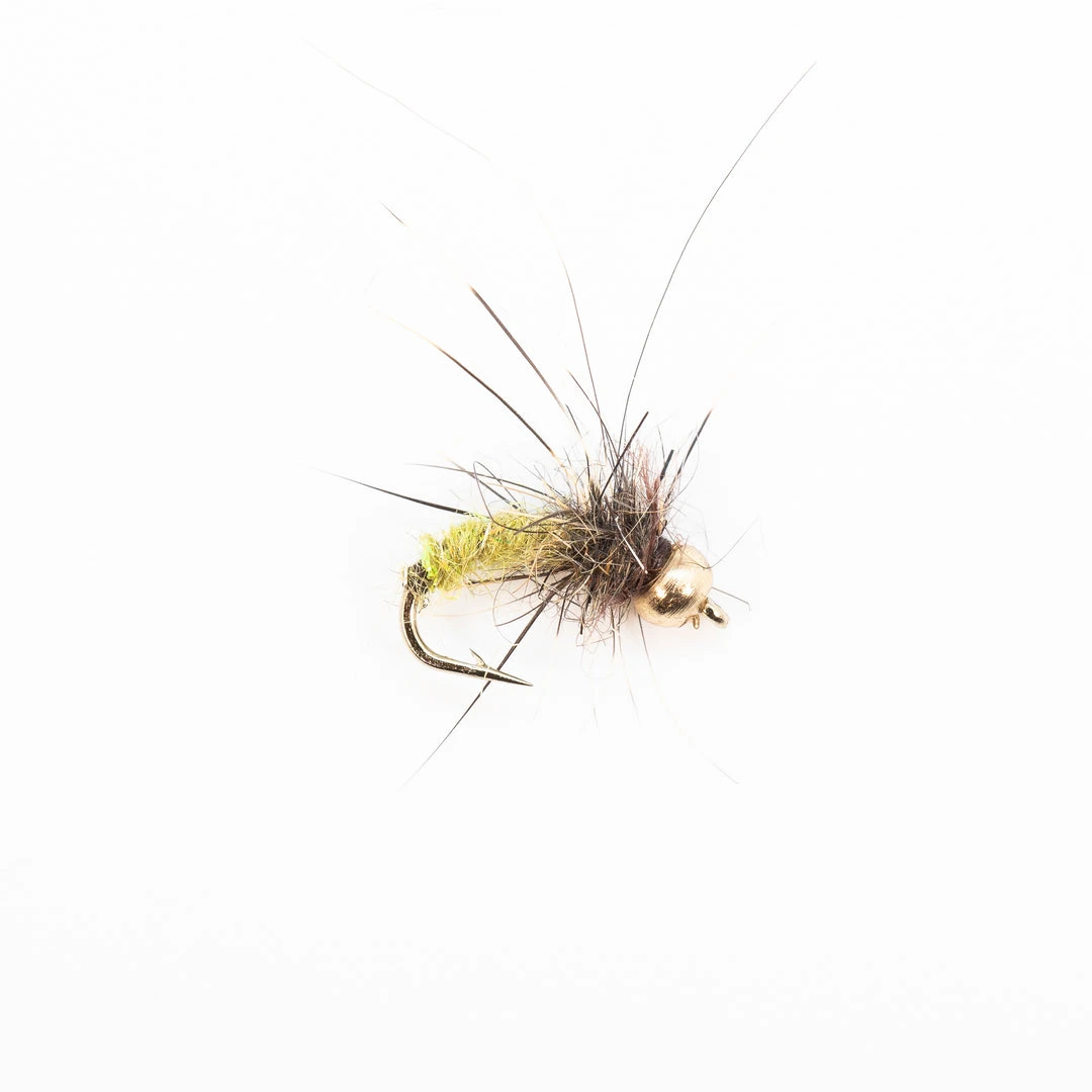 Dette Flies Nymphs MH's Caddis Pupa Yellow/Orange 2 Dette Flies Nymphs MH's Caddis Pupa Yellow/Orange