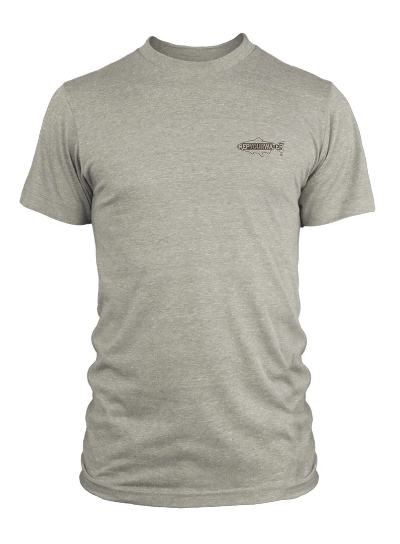 Rep Your Water Brown Trout Skin Spine Tee 2 Rep Your Water Brown Trout Skin Spine Tee