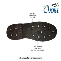 Chota East Prong Cleatable Felt Sole Boot Boots