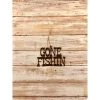 Faire Universal Ironworks | Rustic Gone Fishin Ornament