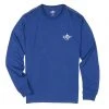 25% Off - Hook & Fly Bamboo Long Sleeve Shirt (Navy) Clothes