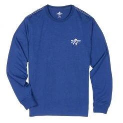 25% Off - Hook & Fly Bamboo Long Sleeve Shirt (Navy) Clothes