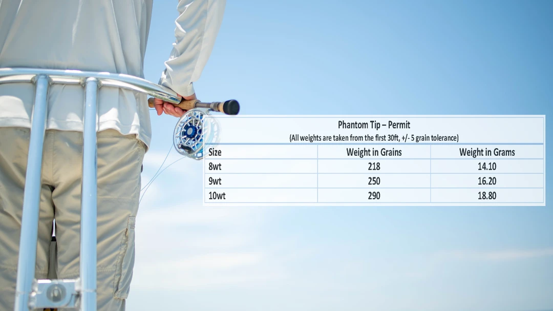 Floating Lines Monic Phantom Tip - Permit Floating Fly Line 4 Floating Lines Monic Phantom Tip - Permit Floating Fly Line