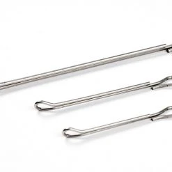 Shanks, Tubes & Intruder Parts 30% Off - Partridge Hooks V2SS/UE - Stainless Steel Up-Eye Intruder Shank