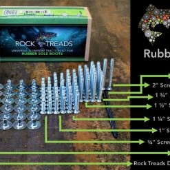 Boots Rock Treads - Universal Aluminum Tractions Kit