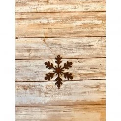 Faire Universal Ironworks | Rustic Snowflake Ornament