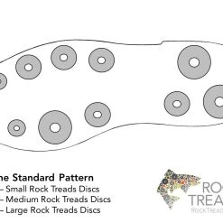Boots Rock Treads - Universal Aluminum Tractions Kit