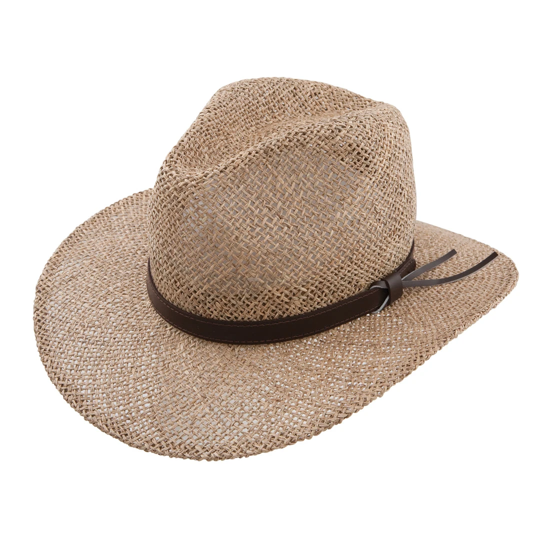 Stetson - Baytown Vented Seagrass Hat 1 Stetson - Baytown Vented Seagrass Hat