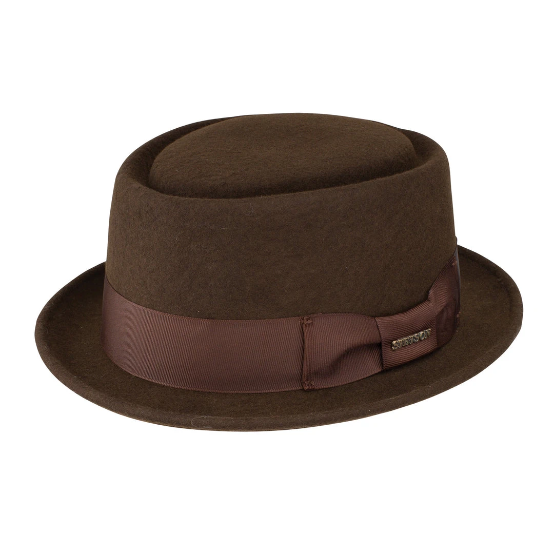 Hats Stetson - Cranston Wool Felt Fedora 1 Hats Stetson - Cranston Wool Felt Fedora