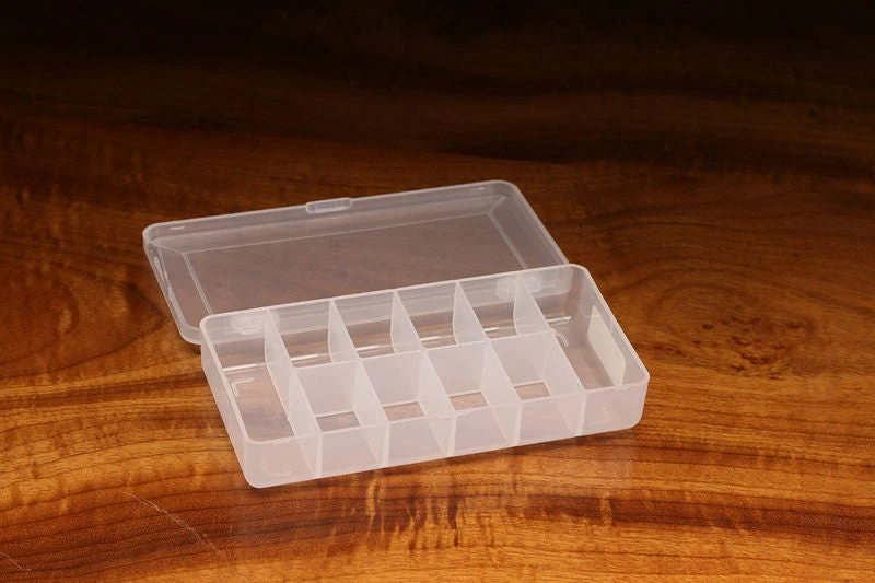 Fly Boxes Hareline - 10 Compartments Box - 8 Small 2 Larger Series 3 1 Fly Boxes Hareline - 10 Compartments Box - 8 Small 2 Larger Series 3