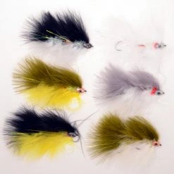 Dette Flies Articulated Streamers Fish Skull Barely Legal