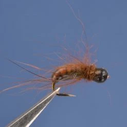 Dette Flies S.N.'s Tan Caddis Larva, Bead Head Nymphs