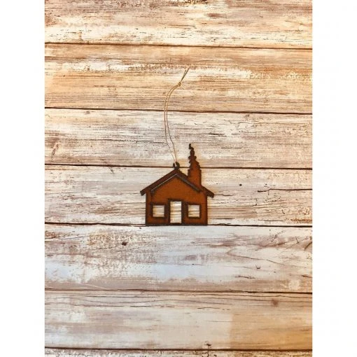 Faire Universal Ironworks | Rustic Cabin Ornament 8 Faire Universal Ironworks | Rustic Cabin Ornament