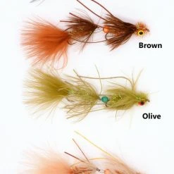Dette Flies Circus Peanut Articulated Streamers