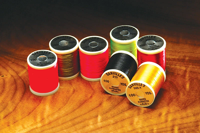 Danville Flymaster Plus 210 Denier Waxed Thread - 100 Yard Spool 1 Danville Flymaster Plus 210 Denier Waxed Thread - 100 Yard Spool