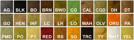 Trout Hunter Professional Dubbing For Dry Flies 2 Trout Hunter Professional Dubbing For Dry Flies