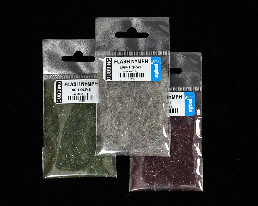 Sybai Flash Nymph Dubbing 1 Sybai Flash Nymph Dubbing
