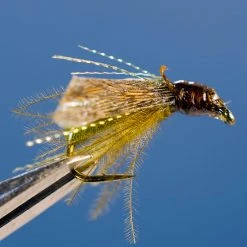 Dette Flies S.N. Green Caddis Pupa Nymphs