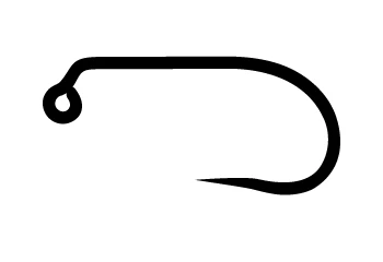 Hanak Competition Fly Hooks H470BL - Barbless Jig Wave Hook 1 Hanak Competition Fly Hooks H470BL - Barbless Jig Wave Hook
