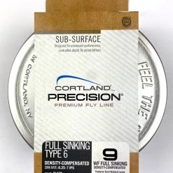 50% Off - Cortland Precision Full Sinking Type 6 - Density Compensated Fly Line