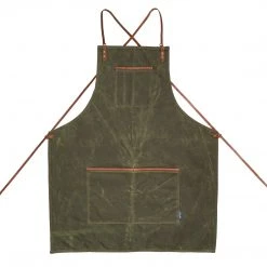 Faire Journeyman Lightweight Cross-Back Waxed Canvas Apron