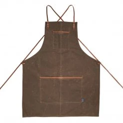 Faire Journeyman Lightweight Cross-Back Waxed Canvas Apron