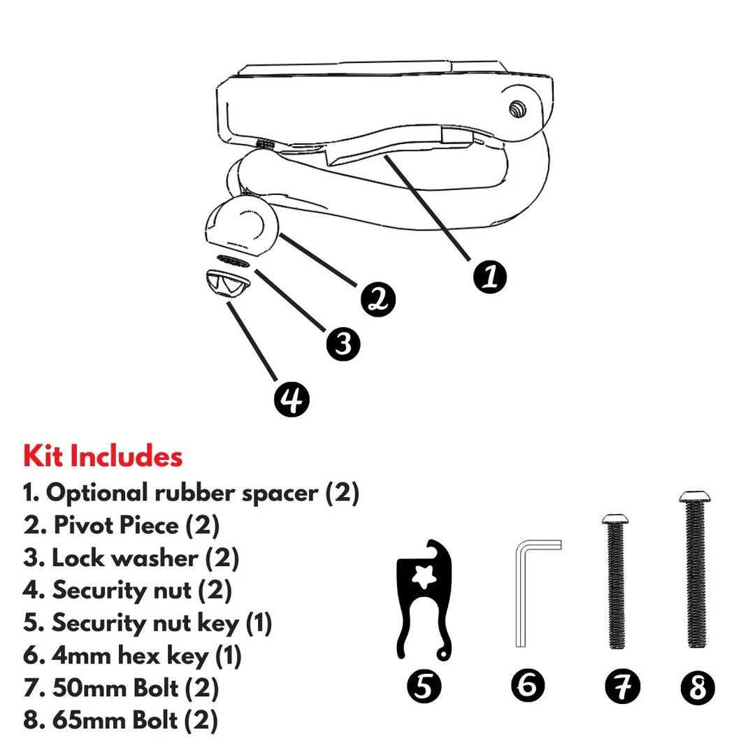 Trxstle Trexstle CRC Low Profile Kit 2 Trxstle Trexstle CRC Low Profile Kit