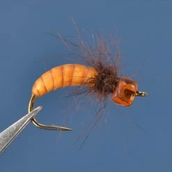 Dette Trout Flies SN's October Caddis Pupa Nymphs