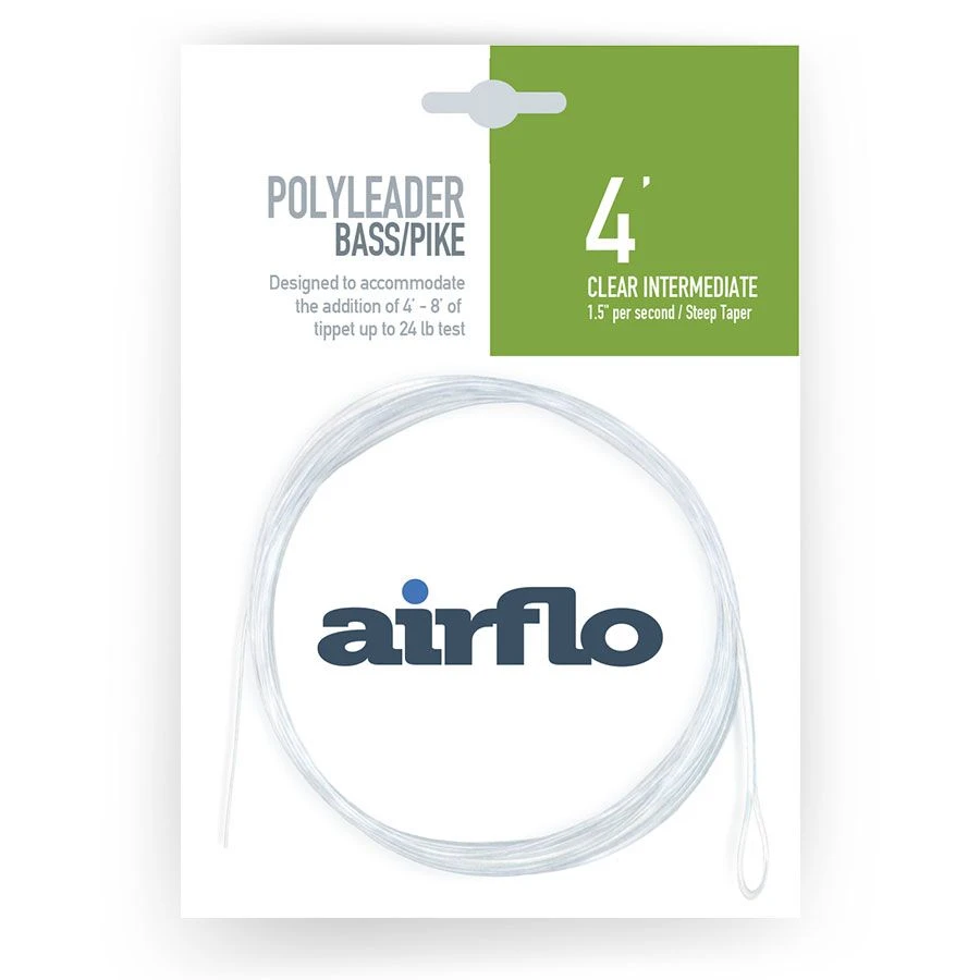 Airflo Polyleaders - Bass / Pike 3 Airflo Polyleaders - Bass / Pike