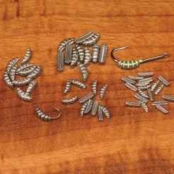 Hareline Ribbed Tungsten Scud Bodies Beads, Cones, Eyes & Masks