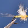 Dette Trout Flies Sulphur Spinner Poly/Hackle Wing