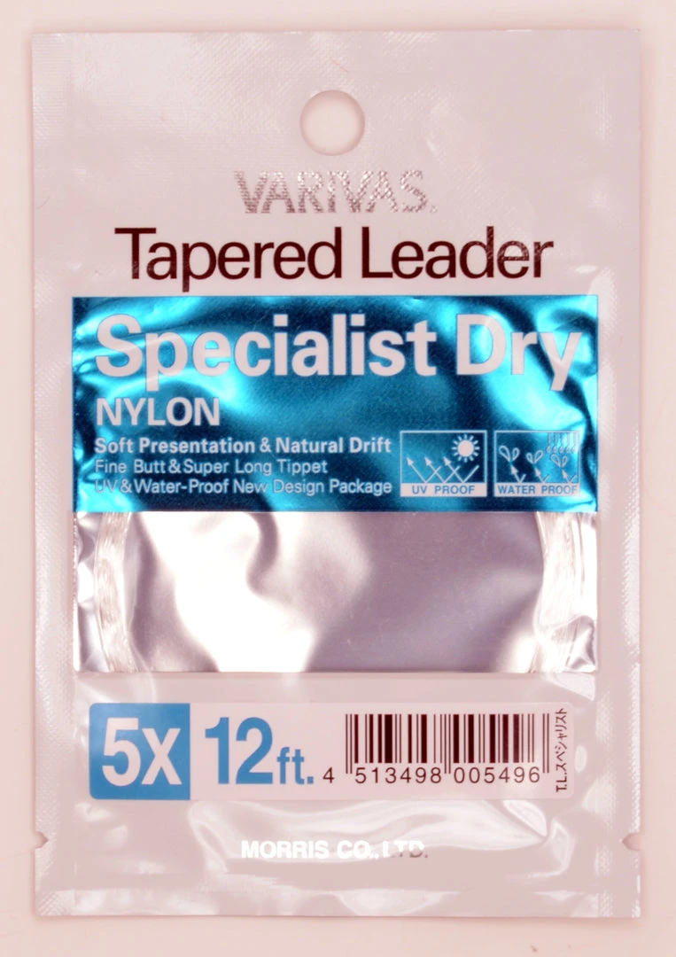 50% Off - Varivas Specialist Dry Tapered Mono Leader 1 50% Off - Varivas Specialist Dry Tapered Mono Leader