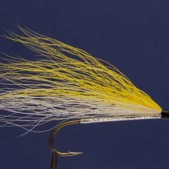 Dette Trout Flies Streamers Yellow & White Bucktail